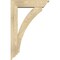 Ekena Millwork Thorton Traditional Rough Sawn Bracket w/ Offset Brace, Douglas Fir, 6"W x 22"D x 34"H BKT0604X22X34THR01RDF - alternate 2